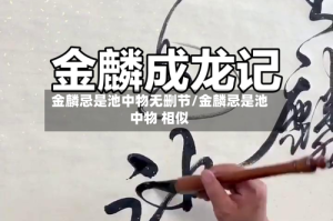 金麟忌是池中物无删节/金麟忌是池中物 相似
