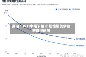 原油：WTI小幅下挫 市场憧憬美伊谈判取得进展