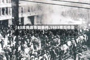 【83年炮轰南阳事件,1983南阳惨案】