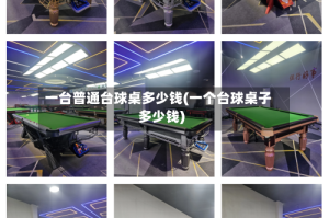 一台普通台球桌多少钱(一个台球桌子多少钱)