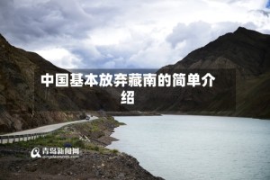 中国基本放弃藏南的简单介绍