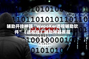 辅助开挂神器“WepoKer透视辅助软件”（透视挂）辅助神器教程