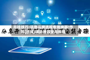 开挂技巧:讯奇斗牌透视专用神器!作弊(透视)辅助神器使用教程
