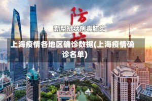 上海疫情各地区确诊数据(上海疫情确诊名单)