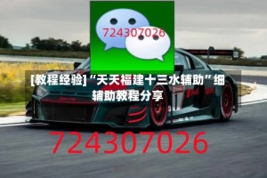 [教程经验]“天天福建十三水辅助”细辅助教程分享