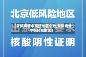 【天津疫情中风险地区个数,天津疫情中低风险地区】