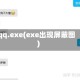 qq.exe(exe出现屏蔽图)