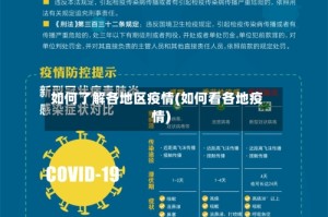 如何了解各地区疫情(如何看各地疫情)