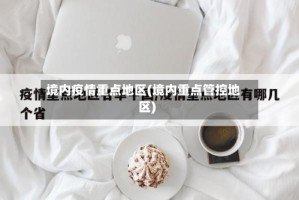境内疫情重点地区(境内重点管控地区)