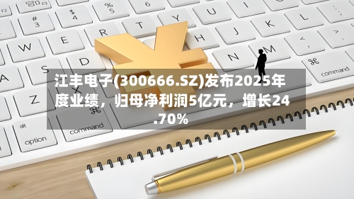 江丰电子(300666.SZ)发布2025年度业绩	，归母净利润5亿元，增长24.70%-第1张图片