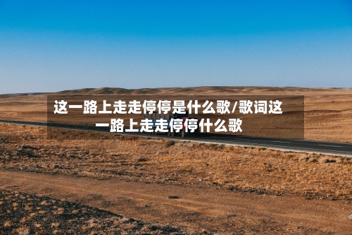 这一路上走走停停是什么歌/歌词这一路上走走停停什么歌-第1张图片