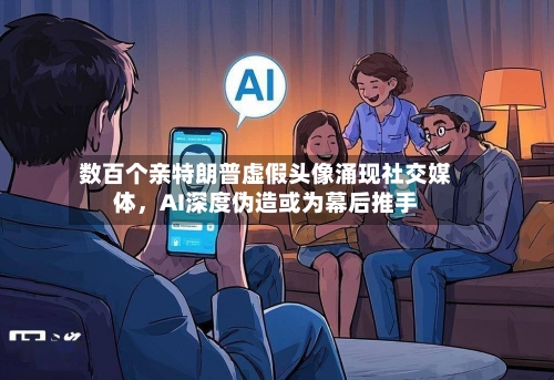 数百个亲特朗普虚假头像涌现社交媒体，AI深度伪造或为幕后推手-第2张图片