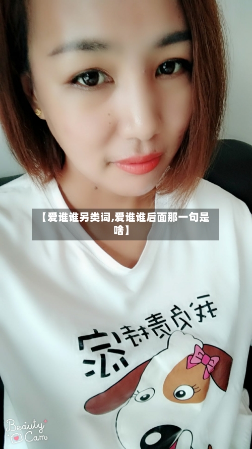 【爱谁谁另类词,爱谁谁后面那一句是啥】-第1张图片
