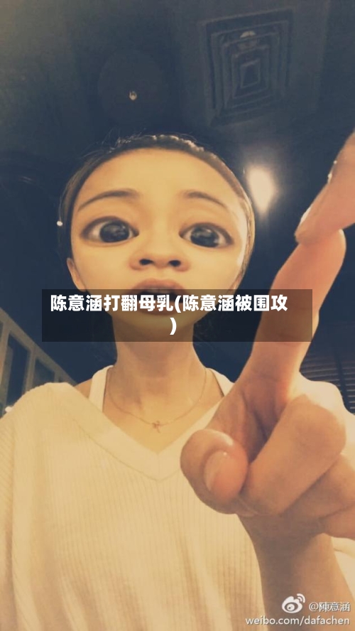 陈意涵打翻母乳(陈意涵被围攻)-第1张图片