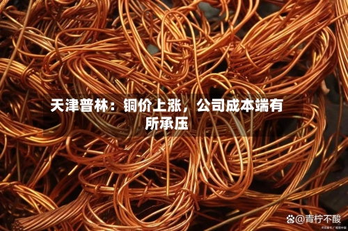 天津普林：铜价上涨，公司成本端有所承压-第1张图片