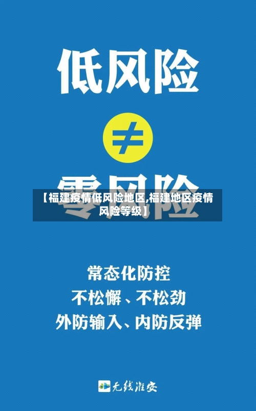 【福建疫情低风险地区,福建地区疫情风险等级】-第1张图片