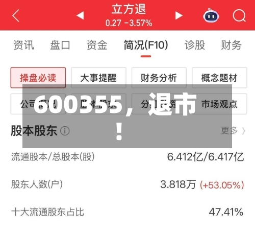 600355，退市！-第1张图片