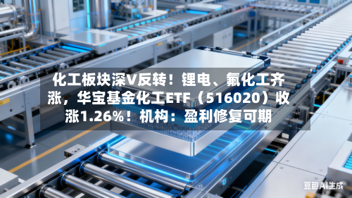 化工板块深V反转！锂电、氟化工齐涨	，华宝基金化工ETF（516020）收涨1.26%！机构：盈利修复可期-第2张图片