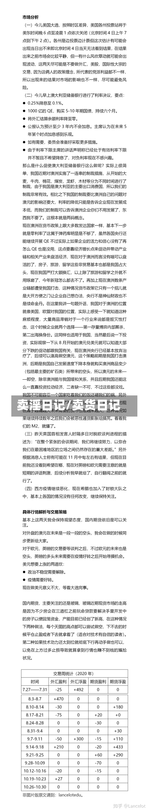 卖淫日记/卖货日记-第1张图片