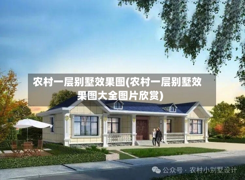 农村一层别墅效果图(农村一层别墅效果图大全图片欣赏)-第3张图片