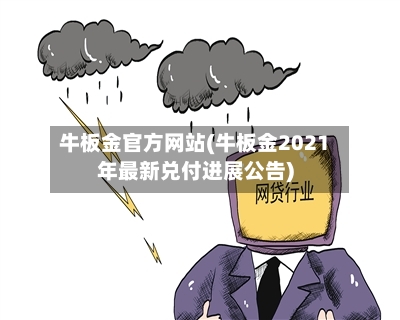 牛板金官方网站(牛板金2021年最新兑付进展公告)-第3张图片