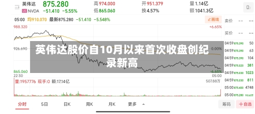 英伟达股价自10月以来首次收盘创纪录新高-第1张图片