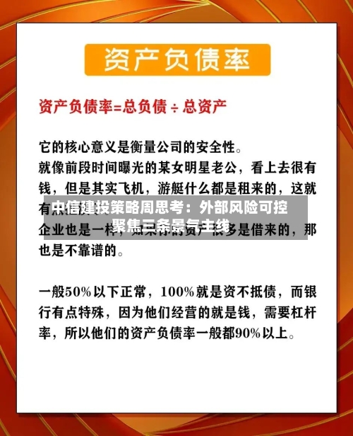 中信建投策略周思考：外部风险可控 聚焦三条景气主线-第2张图片