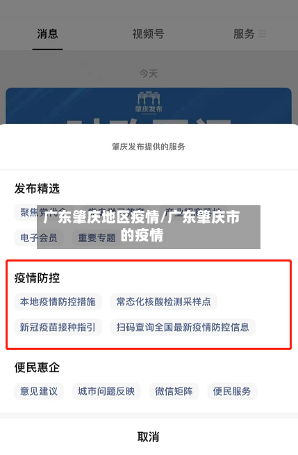 广东肇庆地区疫情/广东肇庆市的疫情-第1张图片