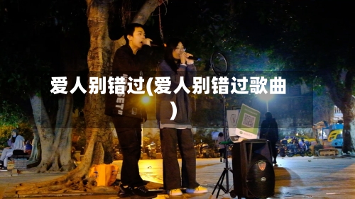 爱人别错过(爱人别错过歌曲)-第1张图片