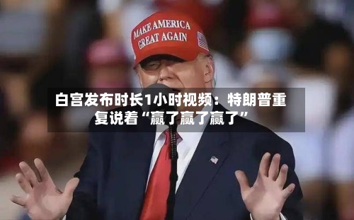 白宫发布时长1小时视频：特朗普重复说着“赢了赢了赢了”-第2张图片