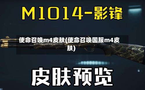 使命召唤m4皮肤(使命召唤国服m4皮肤)-第1张图片