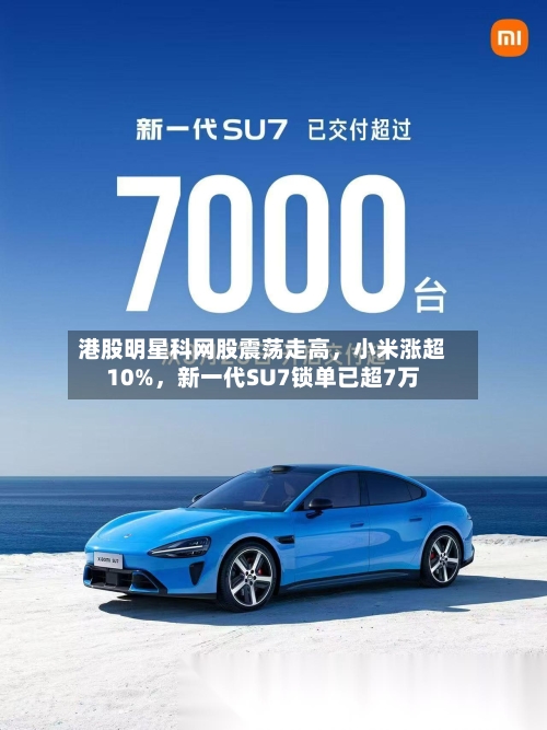 港股明星科网股震荡走高，小米涨超10%	，新一代SU7锁单已超7万-第1张图片