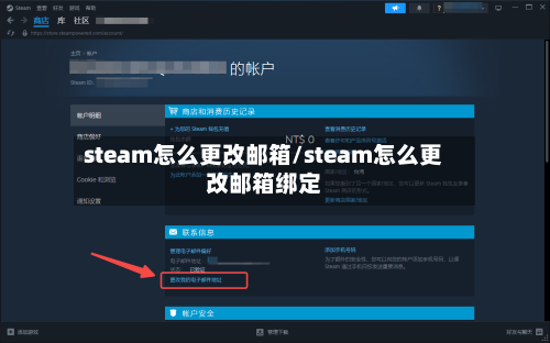 steam怎么更改邮箱/steam怎么更改邮箱绑定-第3张图片