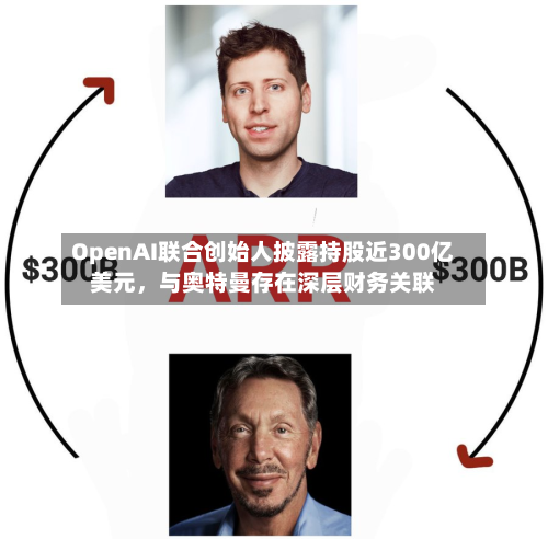 OpenAI联合创始人披露持股近300亿美元，与奥特曼存在深层财务关联-第1张图片