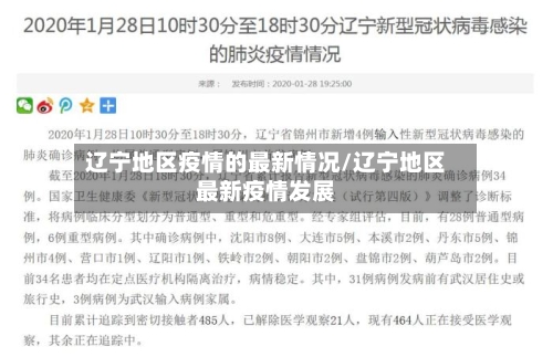 辽宁地区疫情的最新情况/辽宁地区最新疫情发展-第3张图片