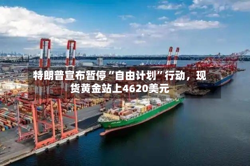 特朗普宣布暂停“自由计划”行动	，现货黄金站上4620美元-第2张图片