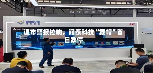 退市警报拉响，闻泰科技“戴帽”首日跌停-第3张图片