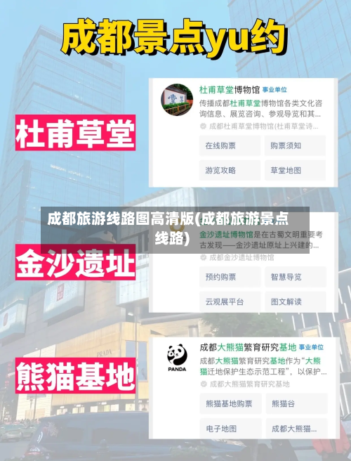 成都旅游线路图高清版(成都旅游景点线路)-第2张图片