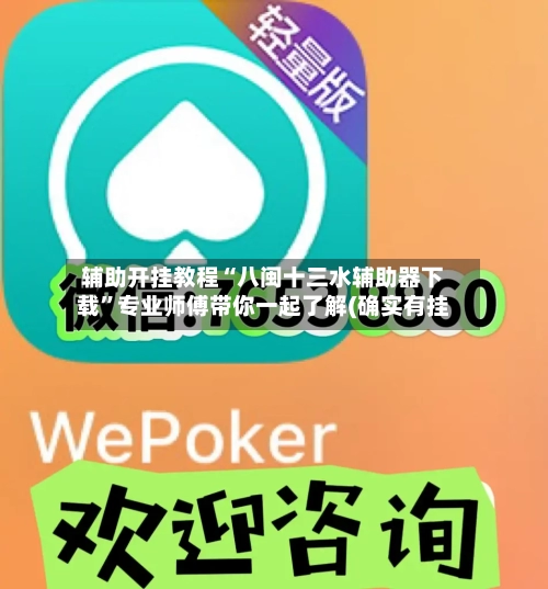 辅助开挂教程“八闽十三水辅助器下载”专业师傅带你一起了解(确实有挂-第3张图片