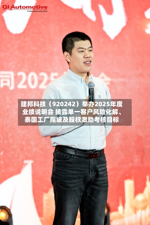 建邦科技（920242）举办2025年度业绩说明会 披露单一客户风险化解、泰国工厂爬坡及股权激励考核目标-第3张图片