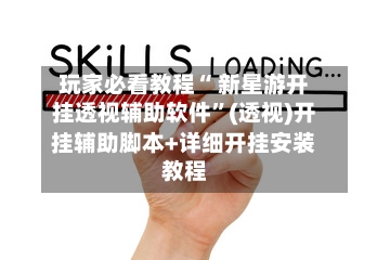 玩家必看教程“ 新星游开挂透视辅助软件”(透视)开挂辅助脚本+详细开挂安装教程-第2张图片
