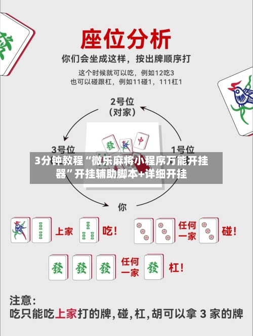 3分钟教程“微乐麻将小程序万能开挂器”开挂辅助脚本+详细开挂-第2张图片