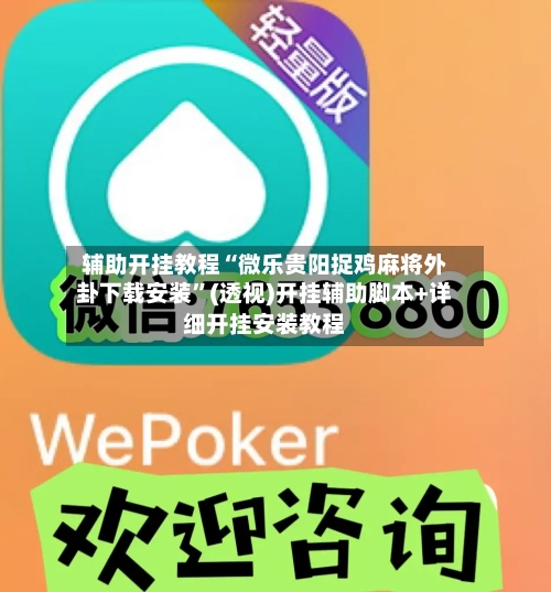 辅助开挂教程“微乐贵阳捉鸡麻将外卦下载安装”(透视)开挂辅助脚本+详细开挂安装教程-第1张图片