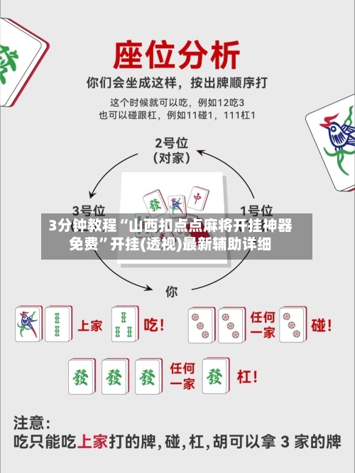 3分钟教程“山西扣点点麻将开挂神器免费”开挂(透视)最新辅助详细-第1张图片