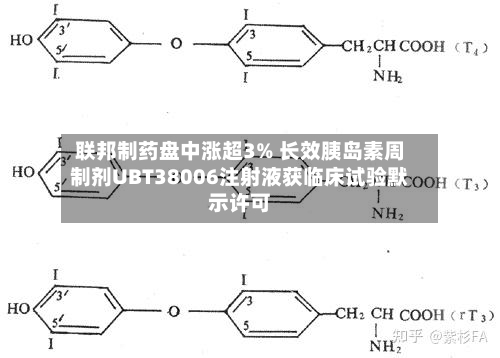 联邦制药盘中涨超3% 长效胰岛素周制剂UBT38006注射液获临床试验默示许可-第2张图片