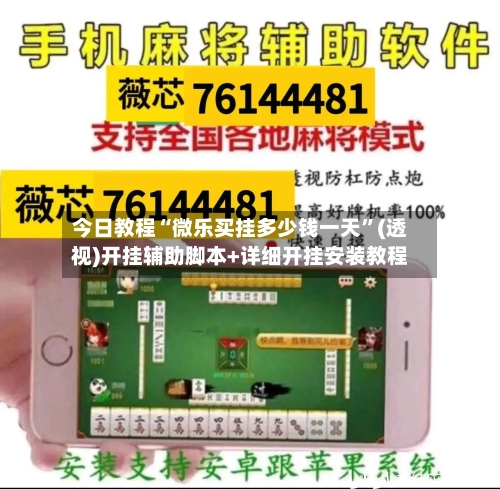 今日教程“微乐买挂多少钱一天	”(透视)开挂辅助脚本+详细开挂安装教程-第1张图片