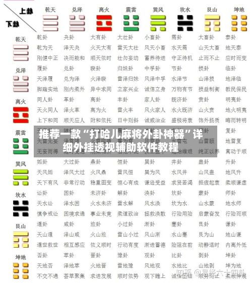 推荐一款“打哈儿麻将外卦神器”详细外挂透视辅助软件教程-第2张图片