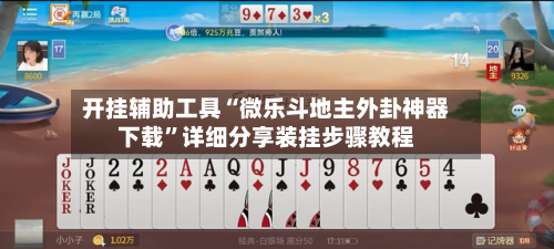 开挂辅助工具“微乐斗地主外卦神器下载”详细分享装挂步骤教程-第1张图片
