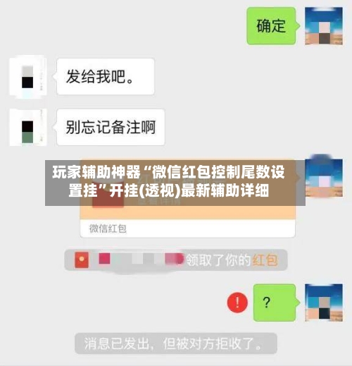 玩家辅助神器“微信红包控制尾数设置挂”开挂(透视)最新辅助详细-第2张图片