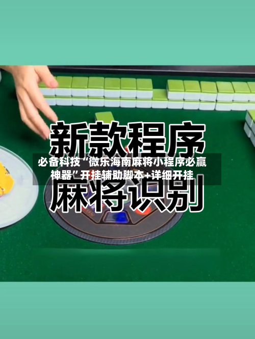 必备科技“微乐海南麻将小程序必赢神器”开挂辅助脚本+详细开挂-第2张图片